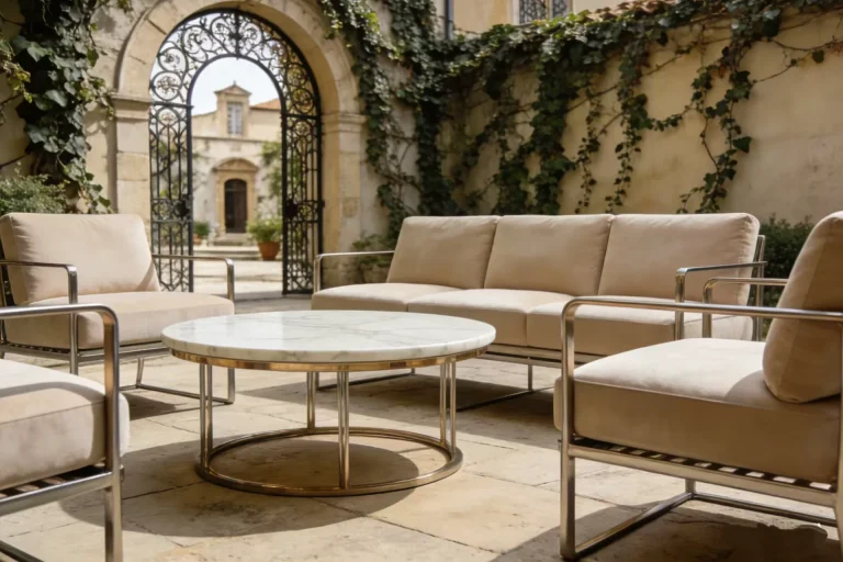 Garden outdoor furniture set