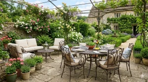 aluminum outdoor table