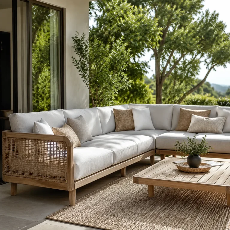 Modern outdoor patio sofa