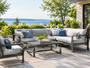 Aluminium Outdoor Sofa Set