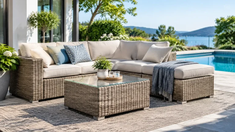 Outdoor sofa set